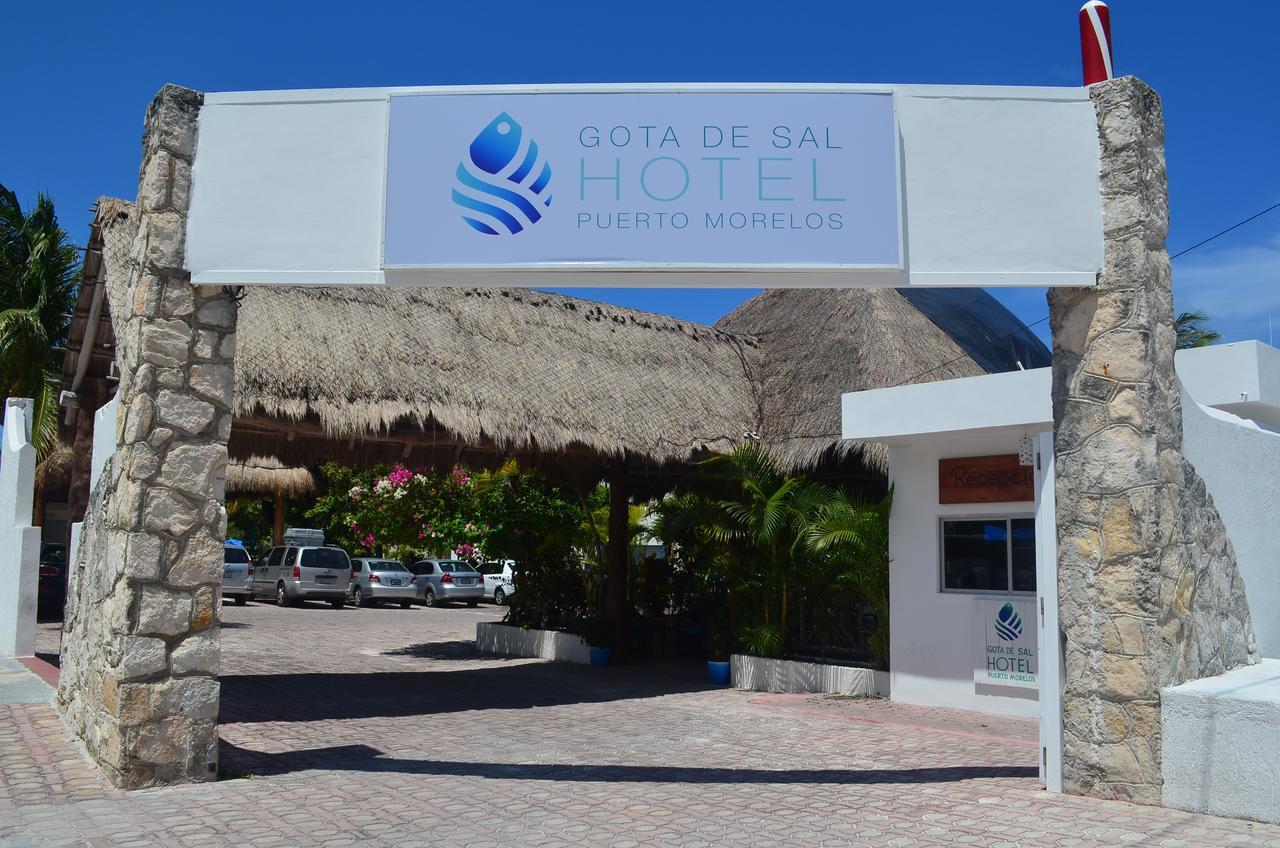 Hotel Gota De Sal Puerto Morelos Exterior foto